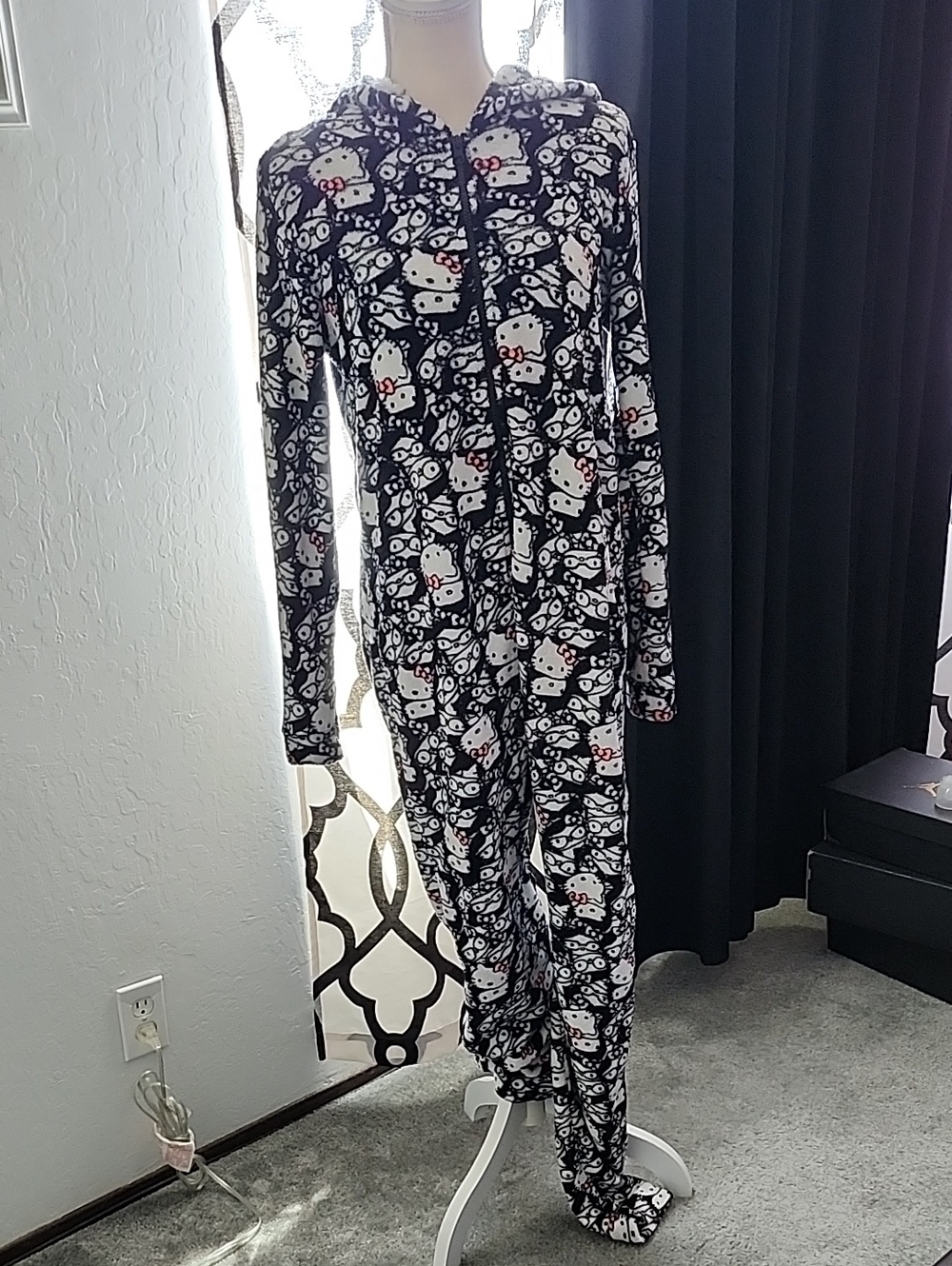Hello Kitty Zip Up Onsie